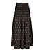 NEO NOIR - Lillie dot skirt dark brown
