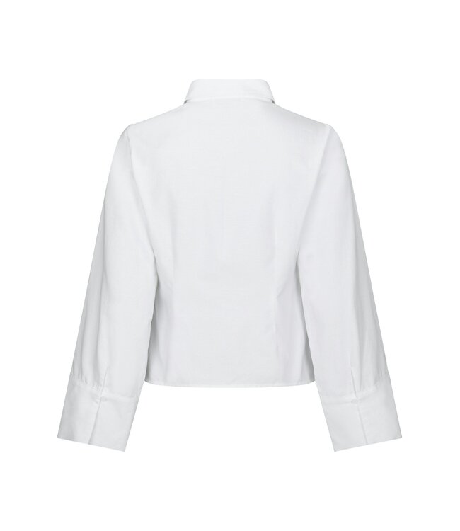 NEO NOIR - Rosa oxford shirt wit