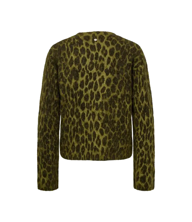 NUMPH - Nuriette leo calla green pullover