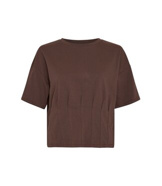 Moss Copenhagen MSCH - Kadance t-shirt hot fudge