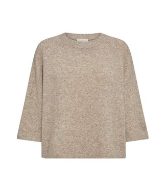 FREEQUENT - Eshardy trui desert taupe