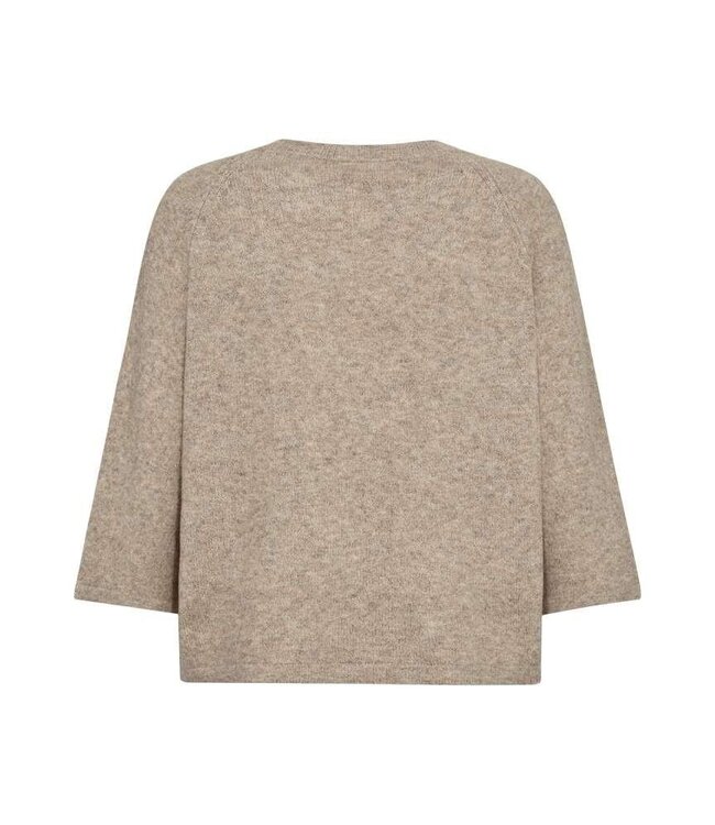 FREEQUENT - Eshardy trui desert taupe