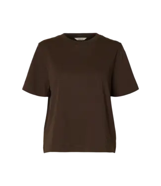 Selected Femme SELECTED - Slwessential boxy t-shirt delicioso