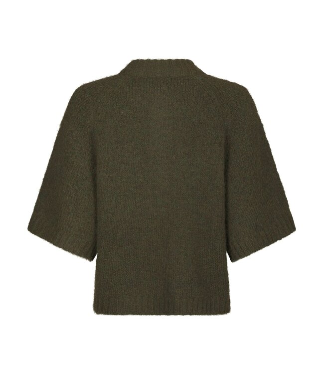 NEONOIR - Benuta fluffy knit cardigan army