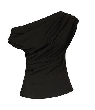 neo noir NEONOIR - Mabelle drapy top zwart