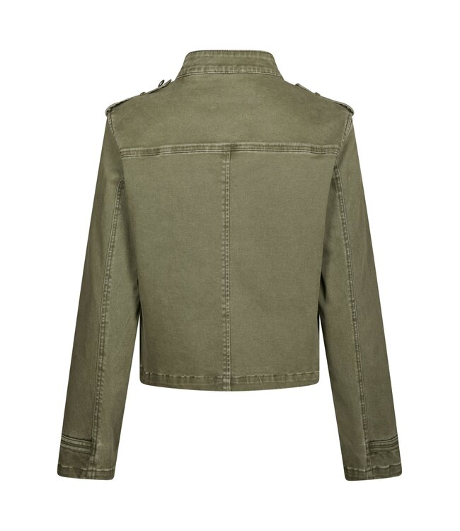 NEONOIR - Sivena denim jacket army