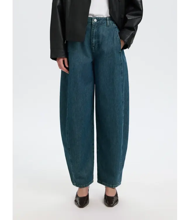 SELECTED - Slwbarrel relaxed bella hw jeans