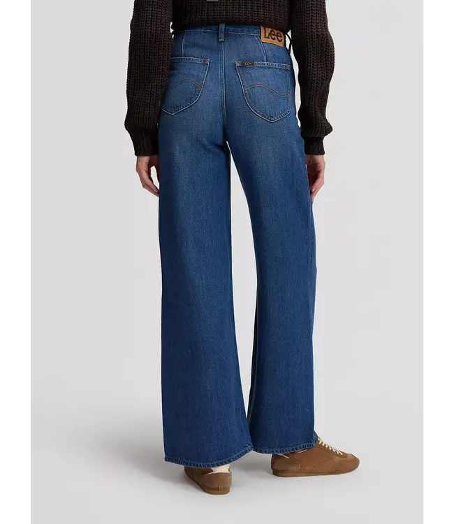 LEE - Stella high rise wide frosted over jeans