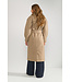 NÜMPH - Nukimma long coat sesame melange