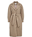 NÜMPH - Nukimma long coat sesame melange