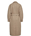 NÜMPH - Nukimma long coat sesame melange