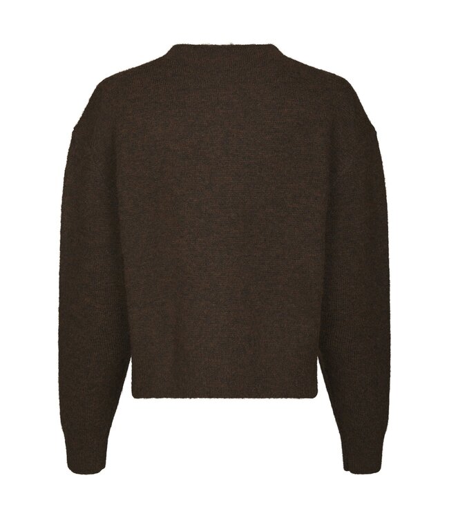 NEONOIR - Dione fluffy knit cardigan