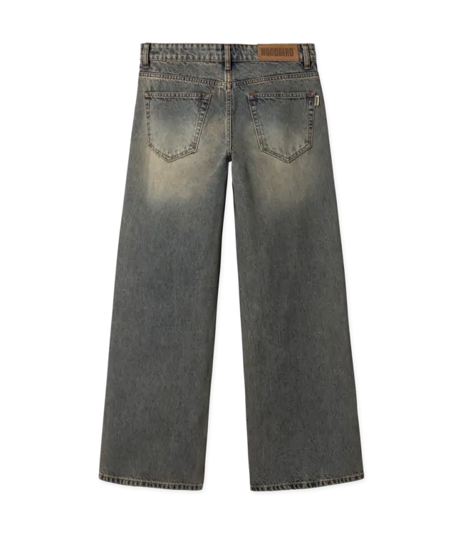WOODBIRD - Aya aged jeans dark blue