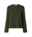 SELECTED - Slwlulu new knit o-neck green
