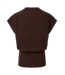 YAS - Yasesli knit vest coffee bean