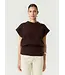 YAS - Yasesli knit vest coffee bean