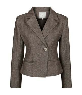 neo noir NEONOIR - Valia herringbone blazer