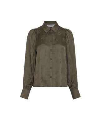 Moss Copenhagen MSCH - Floran shirt kalamata