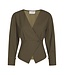 NEONOIR - Reline crepe blouse