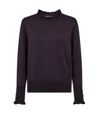 FREEQUENT - Fqkatie trui turtle nightshade