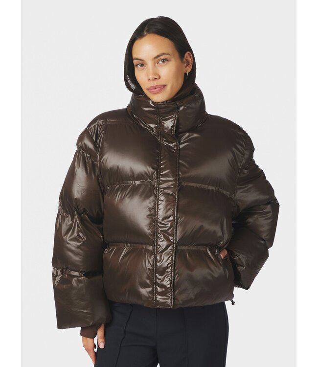 NEONOIR - Rhea shiny puffer jack