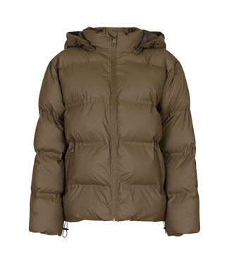 neo noir NEONOIR - Fox c puffer jacket dark taupe