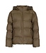 NEONOIR - Fox c puffer jacket dark taupe