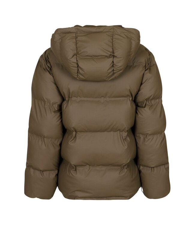 NEONOIR - Fox c puffer jacket dark taupe