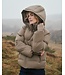 NEONOIR - Fox c puffer jacket dark taupe