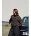 NEONOIR - Felicity zip blouse bruin