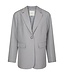 NEONOIR - Aarielle structure blazer grey melange