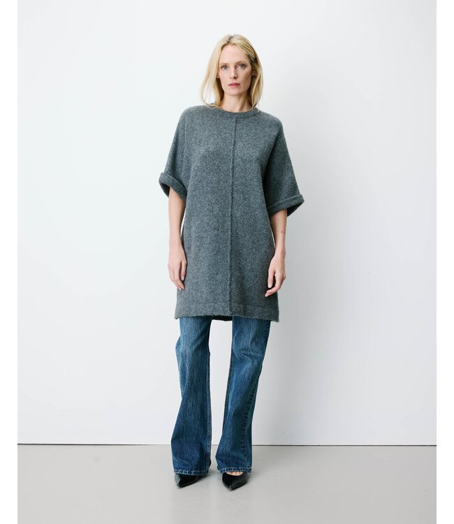 Grace & Mila - Alinae anthracite jurk