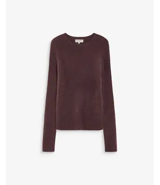 Grace&Mila GRACE & MILA - Auryn aubergine trui