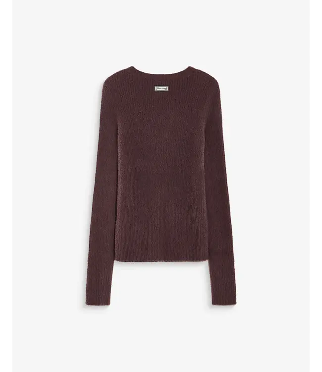 GRACE & MILA - Auryn aubergine trui