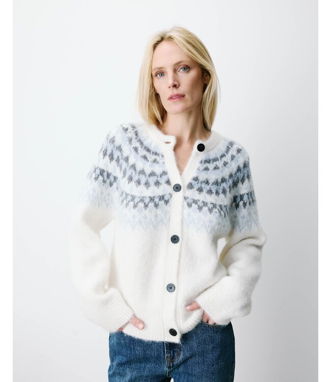 GRACE & MILA - Alekio ivoire vest