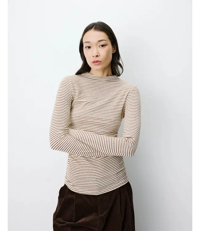 GRACE & MILA - Aralee sable t-shirt