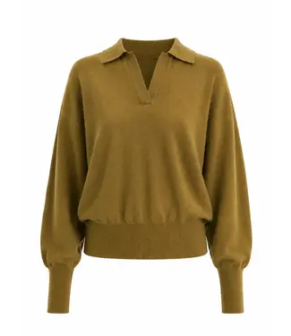 FRNCH FRNCH - Pull bath trui olive