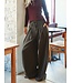 NEONOIR - Eddina woven broek bruin