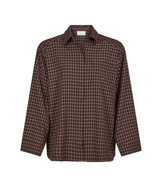neo noir NEONOIR - Anella check blouse