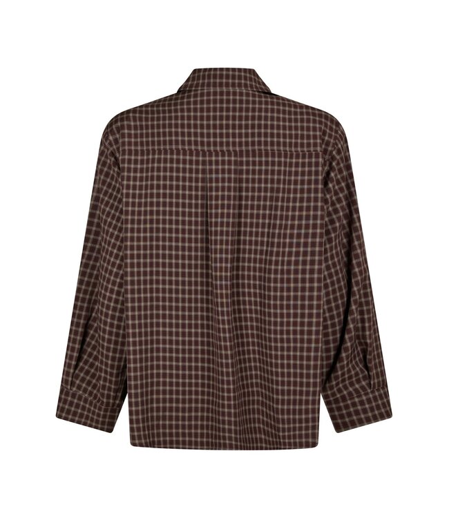 NEONOIR - Anella check blouse