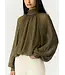 Y.A.S - Yasolera top dark olive