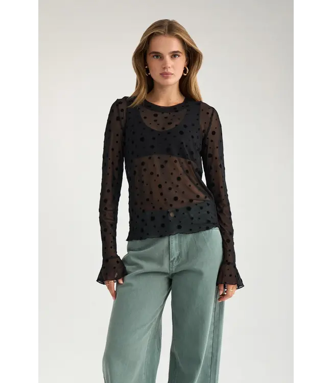 NÜMPH - Nuevita mesh blouse