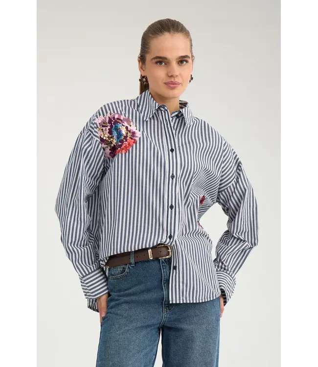 NÜMPH - Nuelfa oversize blouse salute