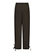 NEONOIR - Isotta structure tie broek bruin