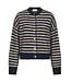 NEONOIR - Isana stripe fluffy vest