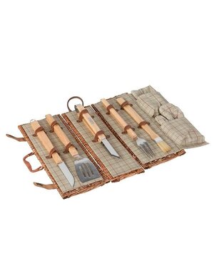 Laura Ashley 7-Delige Barbecue Set