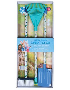 Peter Rabbit Outdoor Groot kindertuingereedschap (set van 3)