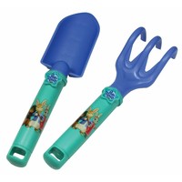 Kindertuingereedschap Schepje en Harkje Pieter Konijn (set van 2)