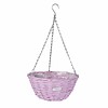 Laura Ashley Wicker basket Lavender
