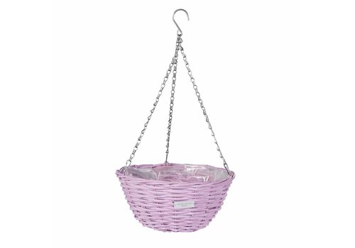 Laura Ashley Wicker basket Lavender